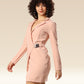 Blush Blossom Buckle Beauty Dress