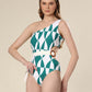 Bold Geometry Diva Elegance Swim Wear
