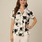 Bisque Blossom Print Top