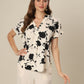 Bisque Blossom Print Top