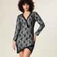 Sophisticated Contrast Dress