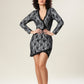 Sophisticated Contrast Dress