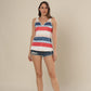 Striped Spectrum Chic Top