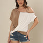 Daring Shoulder Twist Ensemble Top