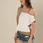 Daring Shoulder Twist Ensemble Top