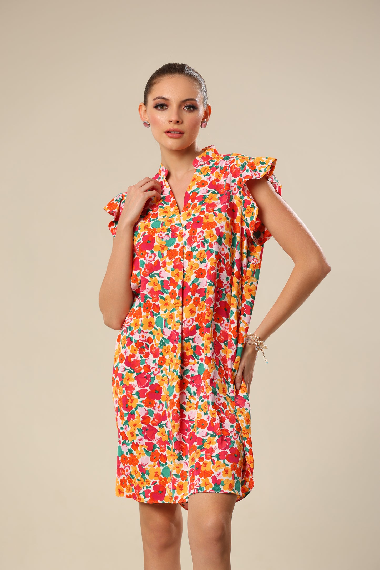 Ruly Radiance Floral Chic Dress