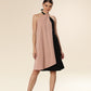 Lustrous Black Tie-Top Ensemble Dress