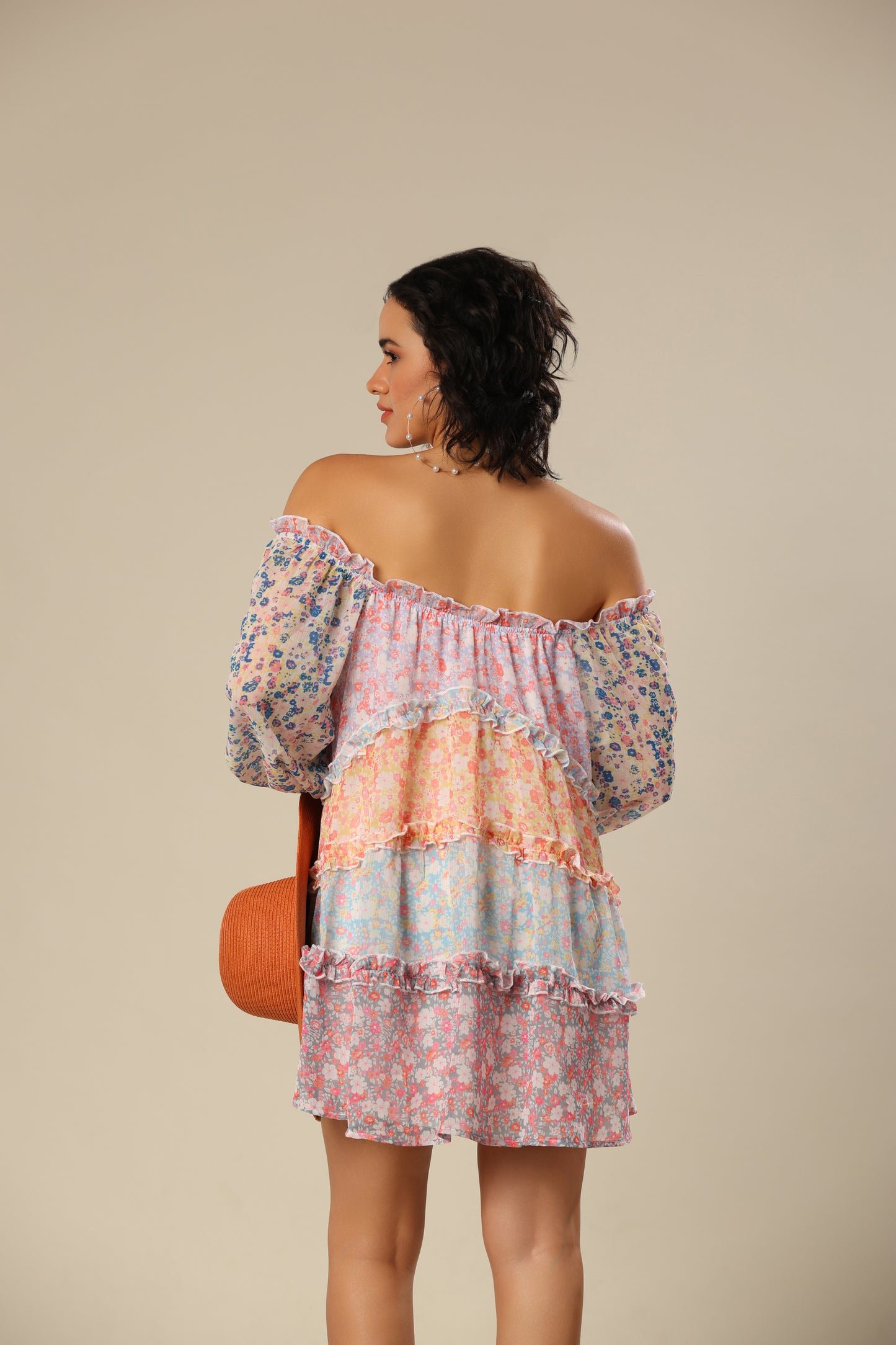 Pastel Petal Puff Perfection Dress