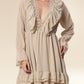 Ethereal Elegance Lace Cascade Dress