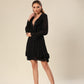 Ethereal Elegance Lace Cascade Dress