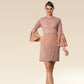 Soft Elegance With Lace Trims Dress