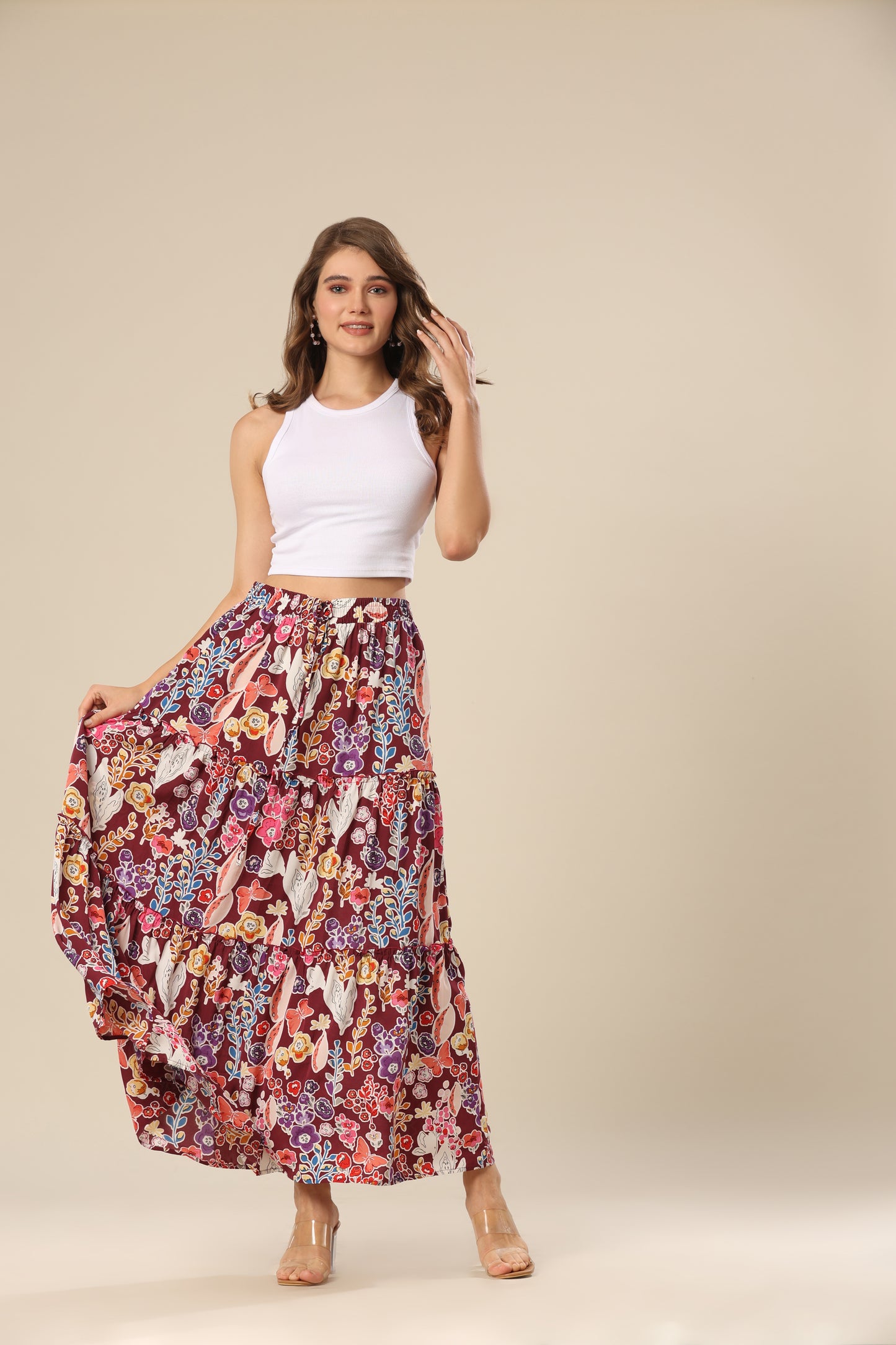 Dream Weaver Floral Delight Skirt