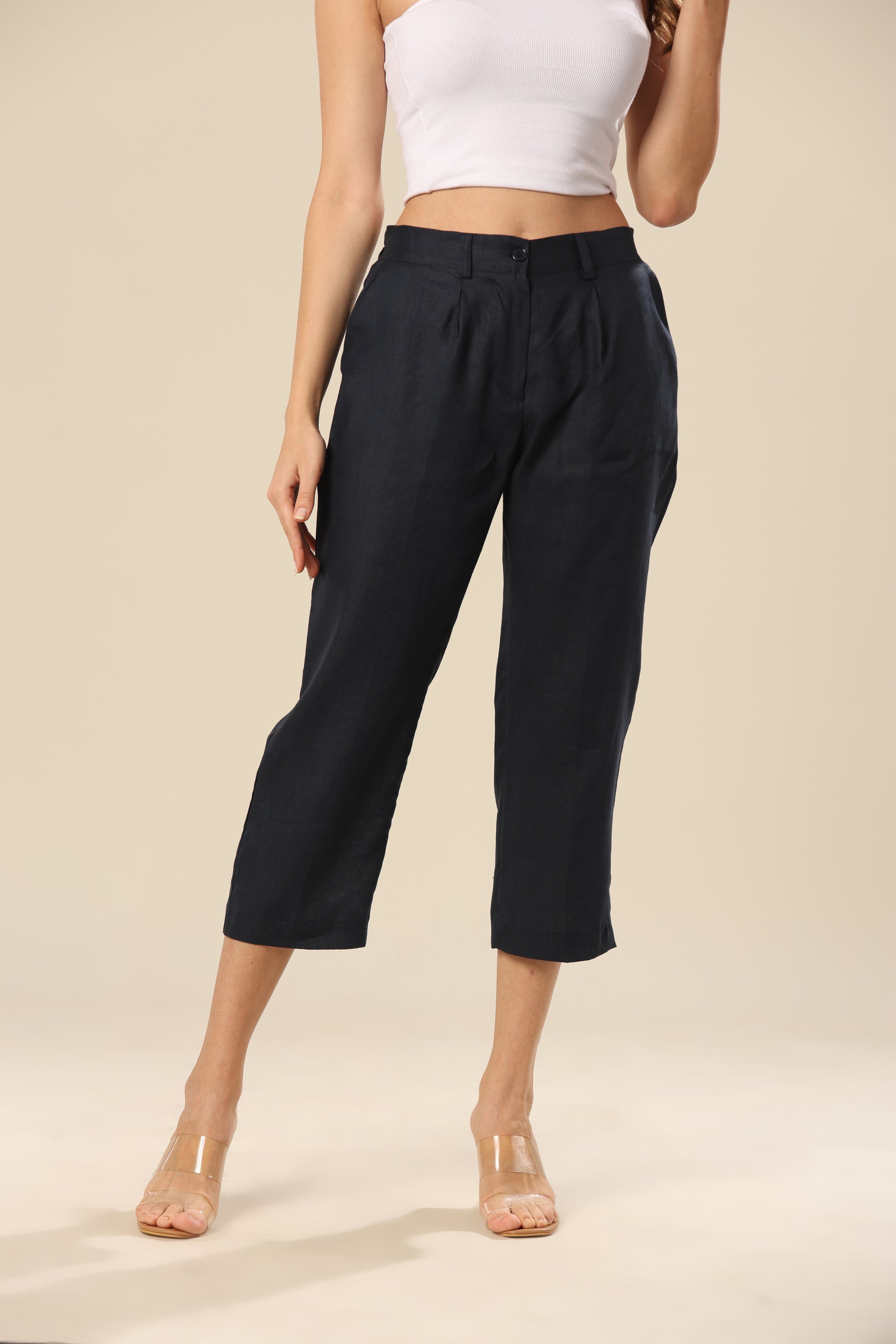 Luxe Linen Delight Pant - Made in Italy