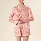 Candy Stripes Pink Satin Night Wear