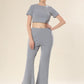 Gray Skyline Night Wear Chic