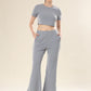 Gray Skyline Night Wear Chic