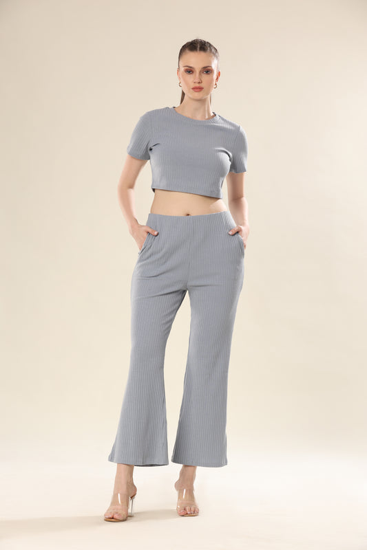 Gray Skyline Night Wear Chic