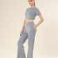 Gray Skyline Night Wear Chic