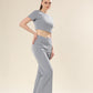 Gray Skyline Night Wear Chic