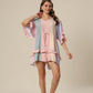 Chromatic Bliss Kaftan Style Romper