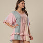 Chromatic Bliss Kaftan Style Romper