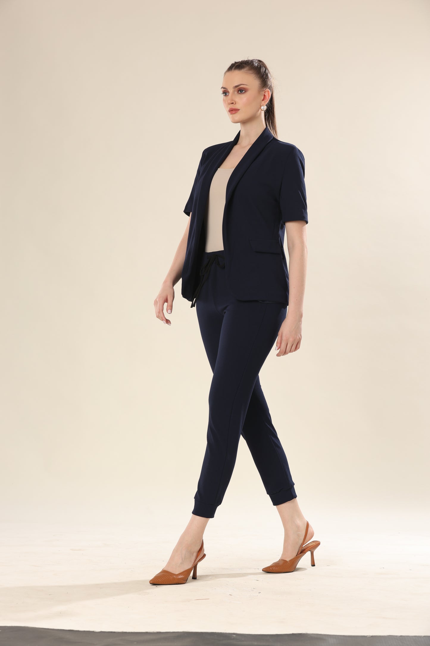 Indigo Infusion Blazer & Pant Ensemble