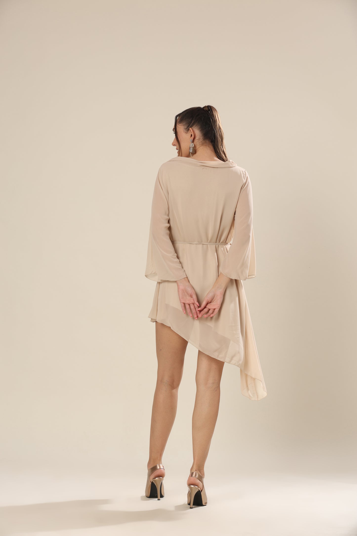 Urban Glow Semi-Transparent Elegant Tunic