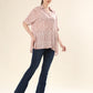 Cotton Candy Leopard Twit Chic Shirt