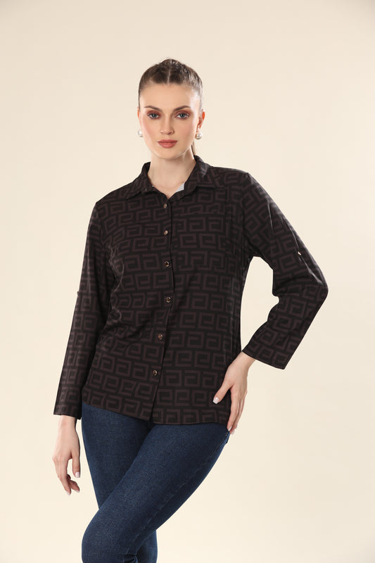 Laventa Ladyrinth Geometric Charm Shirt