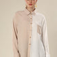 Versatile Khaki Block Top