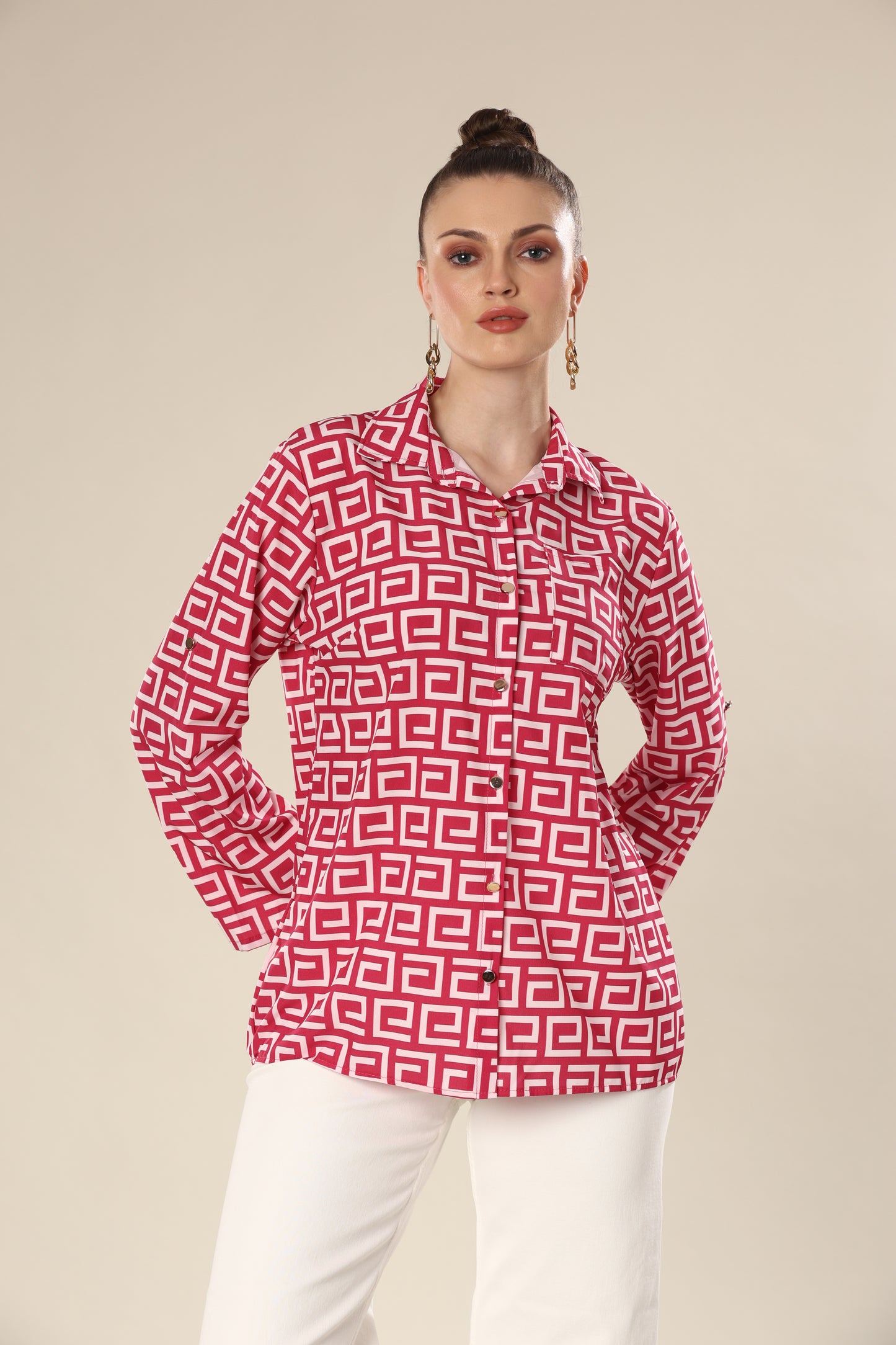 Laventa Ladyrinth Geometric Charm Shirt