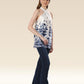 Satin Blossom Chic Top