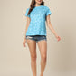 Aqua Panther Top