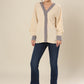 Beige Wilderness Leopard Elegance Top