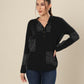 Classic Black Tie-Up Shirt