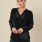 Classic Black Tie-Up Shirt