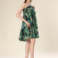 Tropical Greens Glam Dress