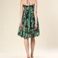 Tropical Greens Glam Dress